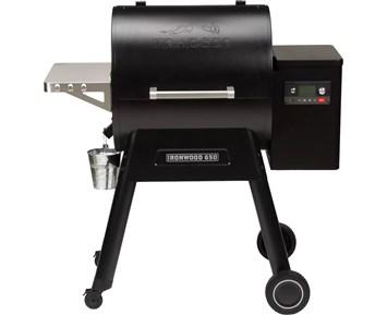 Traeger Ironwood 650 Högklassig pelletsgrill med dubbelsidig väggisolering Barbecue Pelletsgrill - Pelletsgrill
