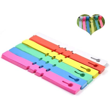 Plante Etiketter, Plastik Havemarkering 120 Pak Vandafvisende Plante Etiket Hængende til Frøbakker Græs Træer Havearbejde 6 Farver 20 2CM