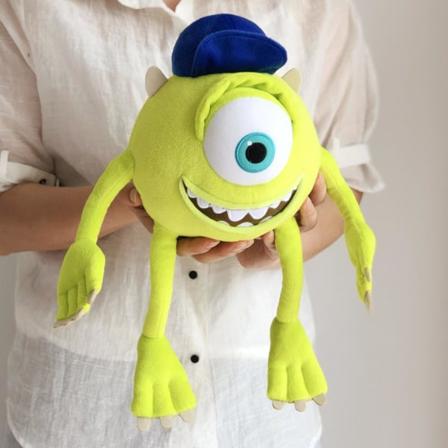 Ny Disney Monsters University Maoguai Sullivan Plys Legetøj Storøjet Dukke Mike Dukke Tegneserie Omgivet Plys Legetøj Børns Gaver [DB] Mike 40CM