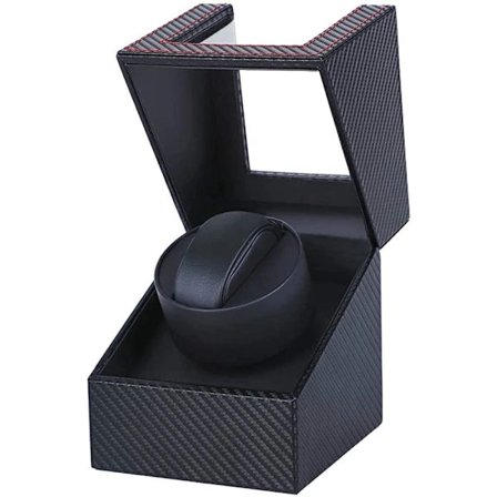 Automatic Watch Winder for One Watch, PU Leather