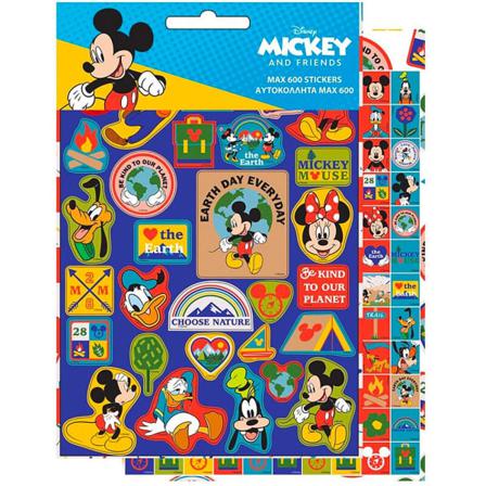 Disney Musse Pigg Ca 600 Klistermärken Multifärg