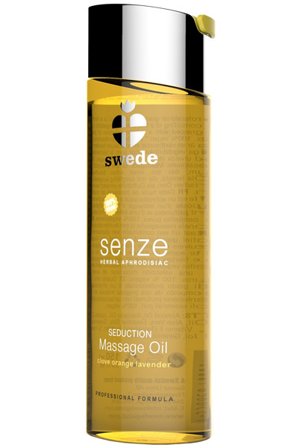Senze Seduction Massage Oil Clove Orange Lavender 150ml Hierontaöljy