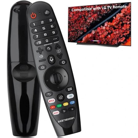 2025 Seneste Model Universal Fjernbetjening til LG Smart TV Magic Remote (INGEN Stemmefunktion Ingen Pegefunktion) Kompatibel med Alle Modeller