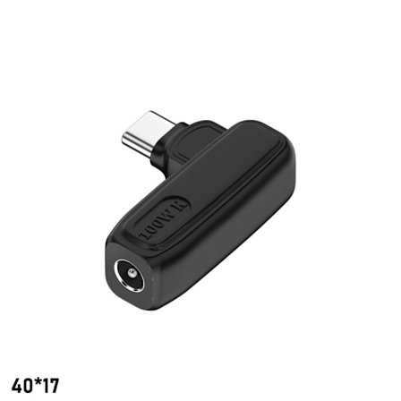 DC til Type C Converter Laptop Ladeplugg 4,0X1,7MM TIL TYPE-C