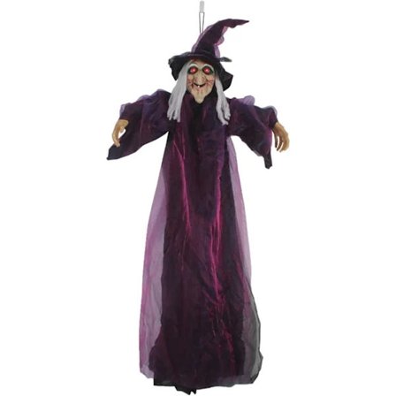 Skræmmefaktor tegneserie heks hængende dekorationer til fest og filmfotografering