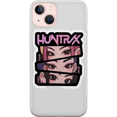 Yhteensopiva Puhelinkuori Apple iPhone 13 K-pop-inspiroitunut futuristinen tyttöryhmä neonvaloissa ja kosminen sci-fi-kohtaus