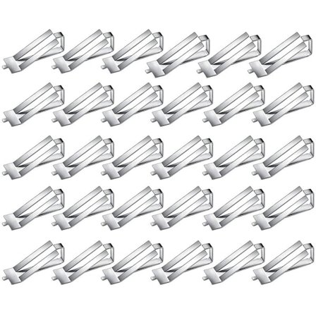 30 st Serie Glasbädd Fjäderrotation Klämmor för Creality Ender 3 Pro, Ender 3S, Ender 5 Pro, CR-20 PRO, CR-10S Pro 3D-skrivare