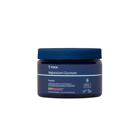 Trace Minerals Magnesiumglycinat Pulver Bär Lemonad 180 g