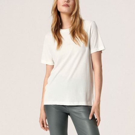 Soaked In Luxury SLColumbine Loose Fit T-shirt Överdelar Dam Vit M