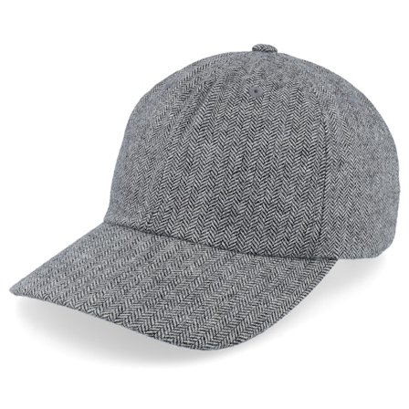 Brixton - Grey unconstructed Czapka Z Daszkiem - Shelby Grey Dad Cap @ Hatstore