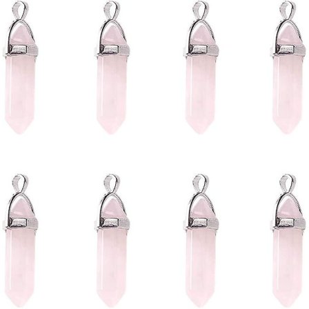 Halvdelssmykker med ædelsten Charm Chakra Perler til Lmell Armbånd Halskæde