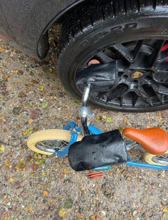 KongWalther Kong.walther Kids Black Stroller Gloves - Black - ONE SIZE