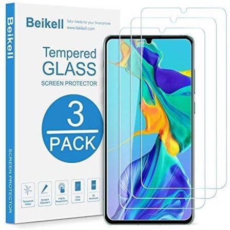 Skyddande skärmskydd - Beikell - Huawei P30 - Härdat glas - 3-pack - Hårdhet 9H