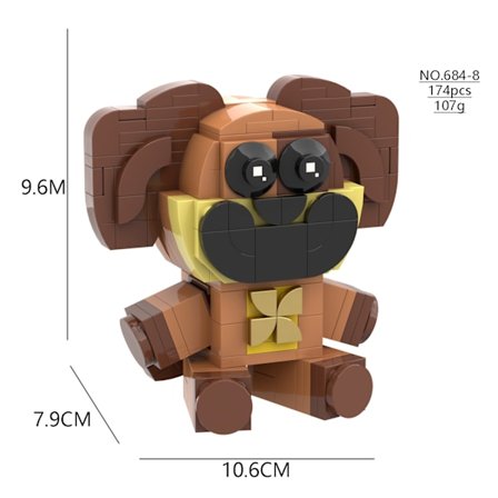 Nye Smiling Critters Byggeklodser Smiling Critters Dogday Og Catnap Blok Sæt Cat Nap Dog Day Catnat Figur Fødselsdagsgave