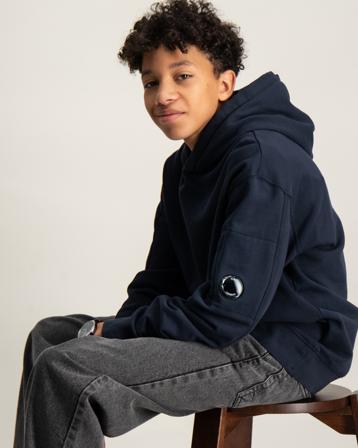 C.P. Company SWEATSHIRT W/HOOD Blauw Hoodies Jongens - Kids Brand Store