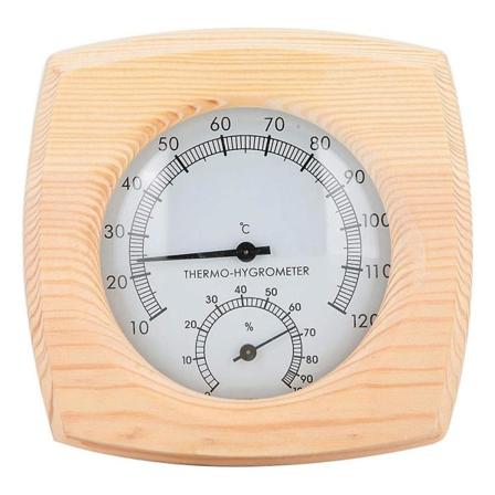 Digitalt badstutermometer med metallskiver og hydrometer hygrometer hygrometer hygrometer termometer badstu tilbehør