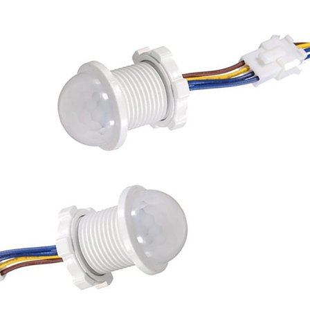 Mini LED Sensitiv Nat Lys Hjem Indendørs Udendørs Infrarød Lys Bevægelse Sensor Detektion