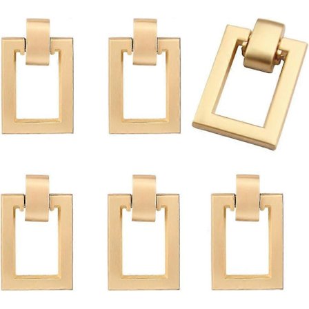 Pieces Guldmøbelknopper, Skuffeknopper Køkkenhåndtag, til Køkkenskabe, Kommoder, Skabe GU