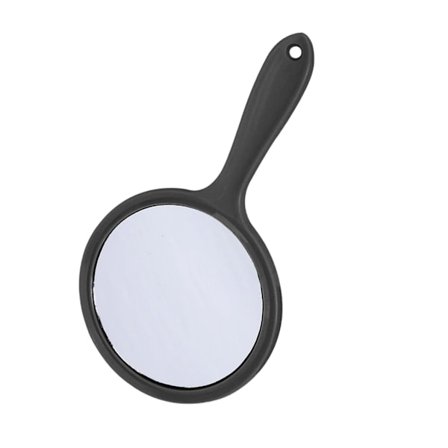 Dobbelt Delvis Forstørrelsesglas 1X/2X Akrylglas Kosmetisk Glas Til Rejse Makeup Ergonomisk Håndtag