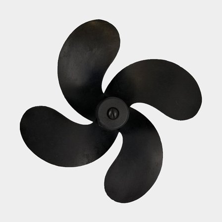 Śruba do strumienicy Kasco De Icer, lewoskrętna, 4-łopatkowa, pasuje do De Icer 3400ED 560 W (0.75 hk) - Jachtowa