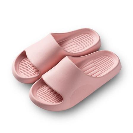Hem Tofflor Dam Sommar Pars Hushålls Anti-halk Sandaler med tjock botten Gray 42-43