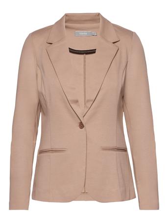 Zablazer 2 Blazer Blazers Single Breasted Blazers Beige Fransa