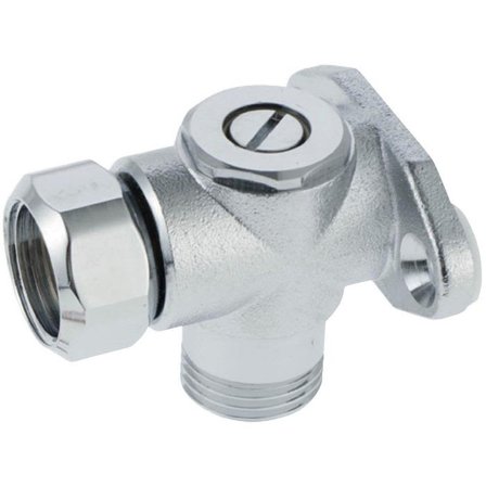 Mora 630821AE Ventilfäste G15 x 90°, utv. gg x löpmutter, Tvättstuga