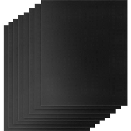 Grillmåtter, 40x33cm Sæt med 8 Genanvendelige Grillmåtter til Udendørsbrug, Gasgrillmåtter, Kulgrillmåtter