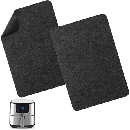 2 stk. køkkenvarmebeskyttelsesmåtte skridsikker mixer mover måtter filt opvaskemåtte til Ninja Air Fryer, kaffemaskine, blender, mikrobølgeovn