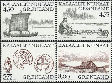 Grønland 1999 - AFA 344-347 - Postfrisk