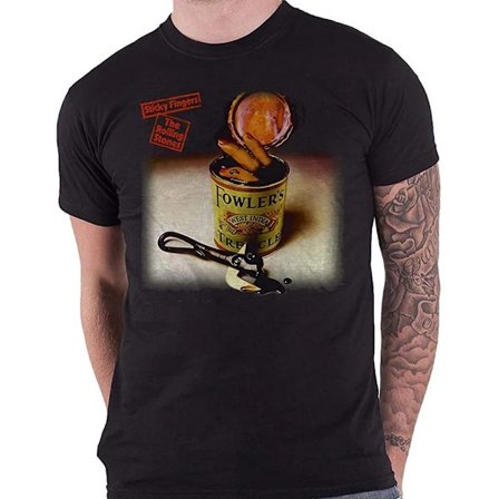 The Rolling Stones Unisex Adult Sticky Fingers Treacle T-shirt