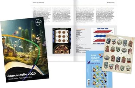 Holland - Årsmappe 2025 med ark - Postfrisk