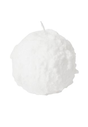 Åhléns Home Snöbollsljus rund Ljus Vit ONESIZE