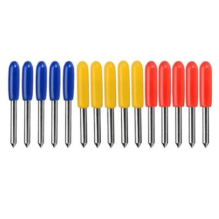 Reserveknive, Tilbehørsblade Kompatible (15 stk., Multifarvet)