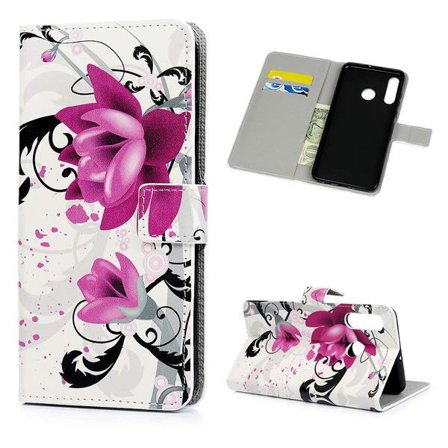 Plånboksfodral Huawei P30 Lite - Lotus