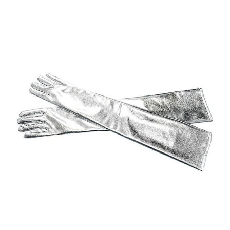 Albuelange hansker dame klær tilbehør jenter utkledning ornament fest 1 par