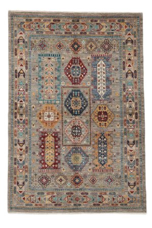 Shabargan Rug Modern Brown/Black (Wool, Afghanistan)