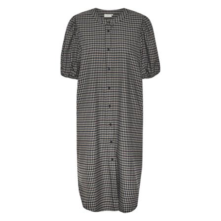 Kaffe KApetra Shirt Kjole Grå, Dame