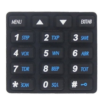 UV-82 Baofeng UV-82/UV-82HP/UV-8HX/UV-82L/UV-8D/UV-82 Plus radiopuhelimelle numeronäppäimistö