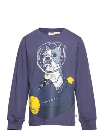 Sgbenson Spacedog Ls Tee Blue Soft Gallery