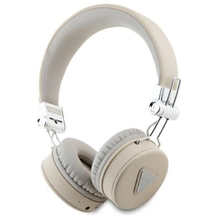 Guess Bluetooth on-ear-hovedtelefoner ENC GUBH70PGTSPSE beige/beige Grained Classic Rund form