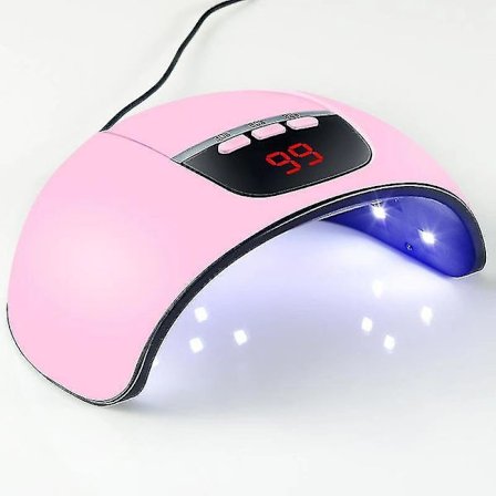 54w Nail Phototherapy Machine Uv Led Lamp Dual Light Source Induction Nail Lamp