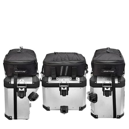 Toppväskor, kompatibla med R1250GS och R1200GS LC, inklusive toppboxsidoväskor., 3 påsar (en uppsättning)
