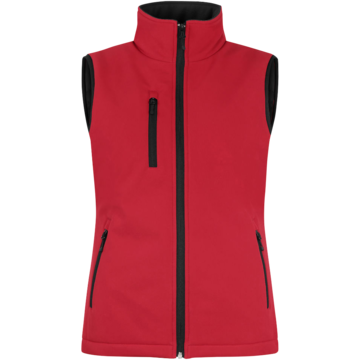 Vadderad Softshellväst Dam*