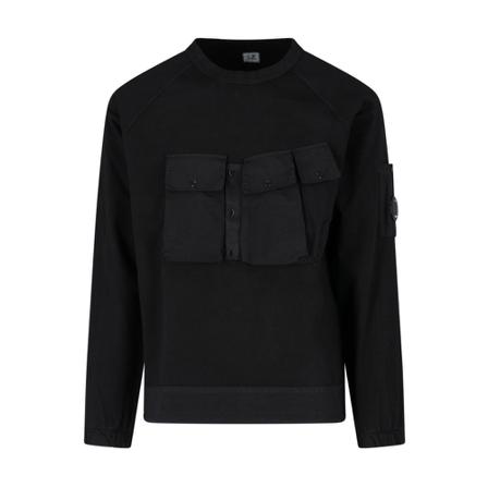 C.p. Company, Sweatshirts Zwart, Heren, Maat:S