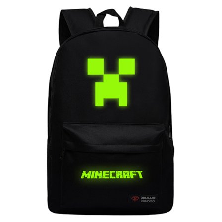 Minecraft Lasten Opiskelijan Koululaukku Reppu Matkareppu - varastossa-FD-