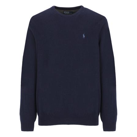 Ralph Lauren Round-neck Strik Blå, Herre Strik