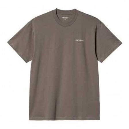 Carhartt Wip, T-Shirts Bruin, Heren, Maat:S