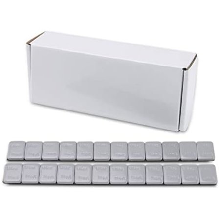 EZISOE 1/4 Oz svart självhäftande hjulvikter, bilar, lastbilar, stadsjeepar, motorcyklar, lågprofil (72 Oz-pack)