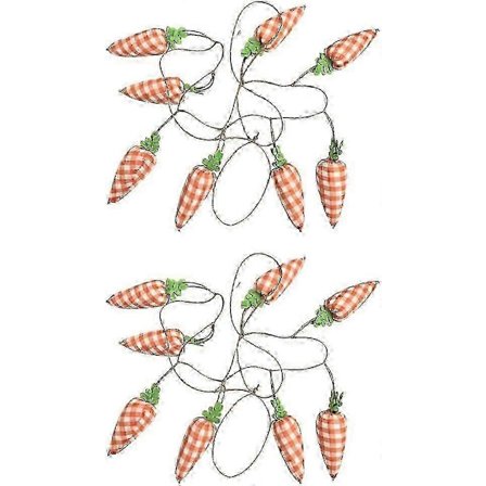 2 stk. Påskepynt Mini Gulrotdekorasjoner Kunstige Grønnsaker Realistiske Påskegulrot Ornamenter[D]